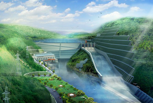 未央老挝南塔河1号水电站项目
